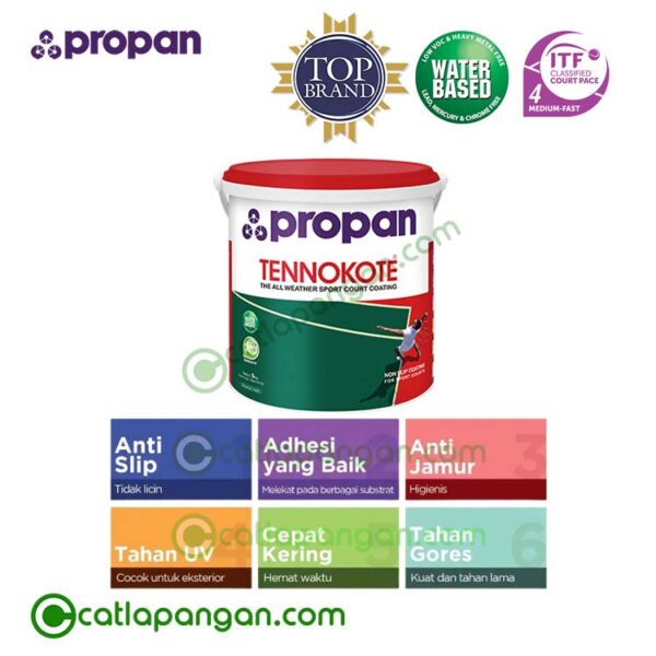 TENNOKOTE TNK-1020 WA Sealer 5Kg Cat Lapangan Propan